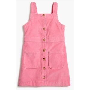J.Crew Factory Crewcuts NWT Girls' Pocket Corduroy Jumper Size 3T Pink